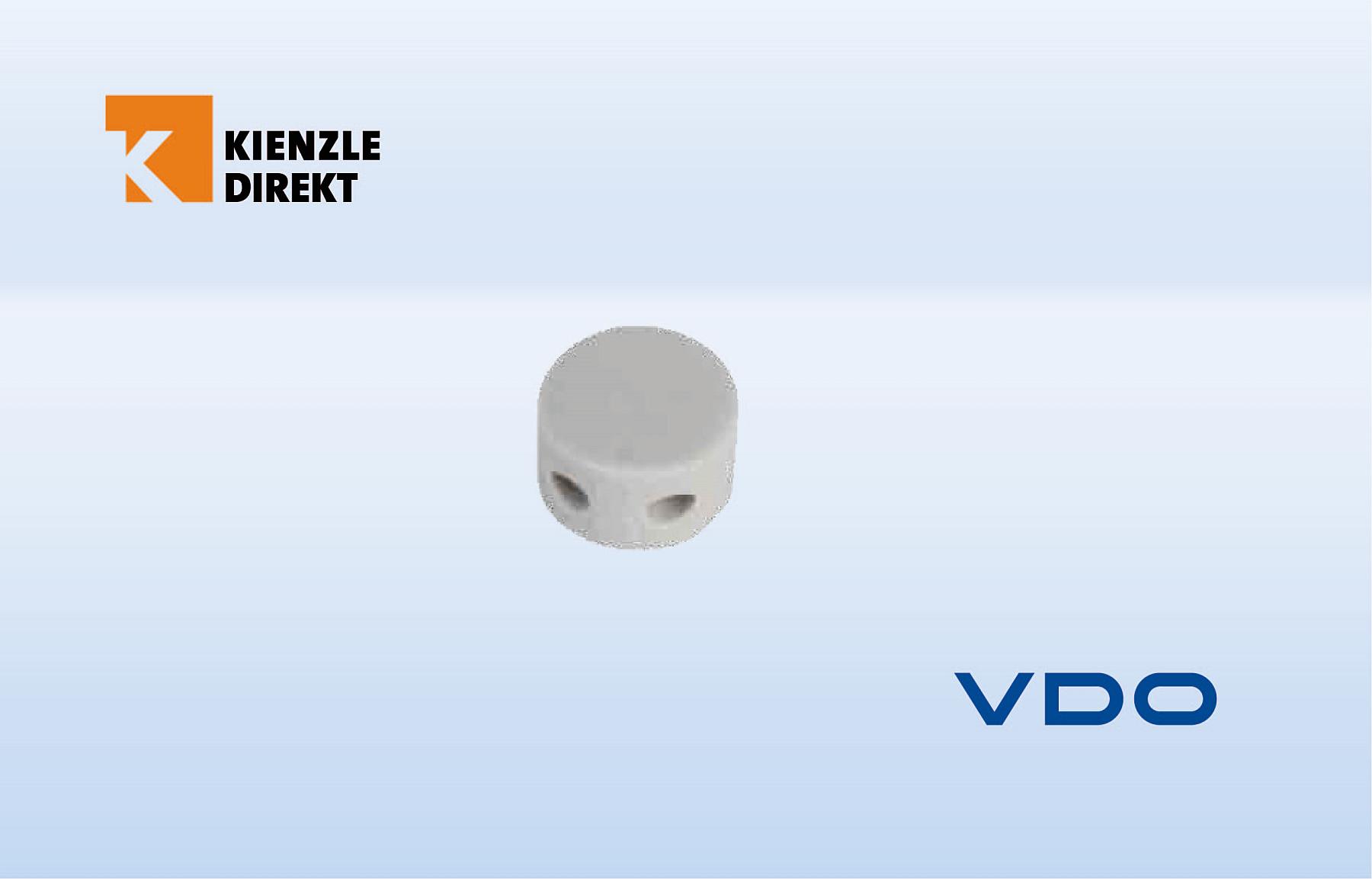 VDO Aluminiumplombe, 2-Loch (VPE 100 Stück)