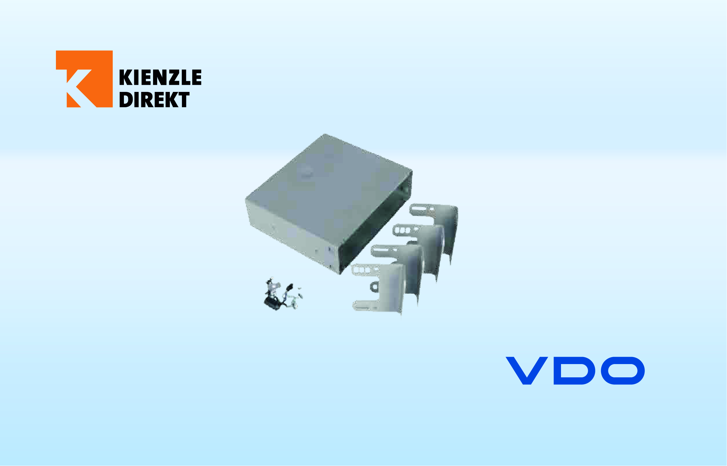 DTCO/MTCO Universal-Einbaukonsole 1 DIN (komplett)