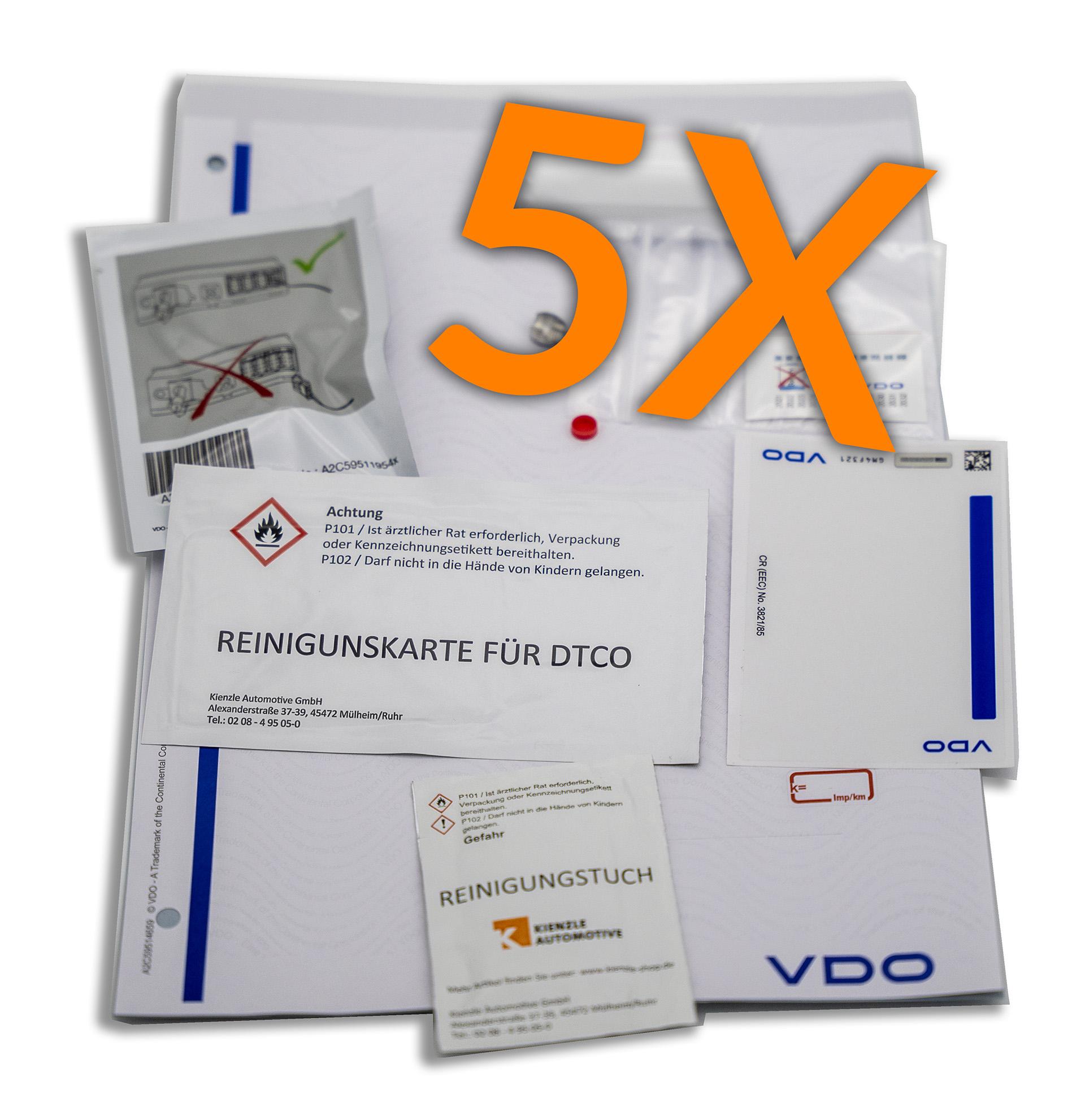 5 Stk §57b Prüfkits ECO (NON ADR/GGVS)